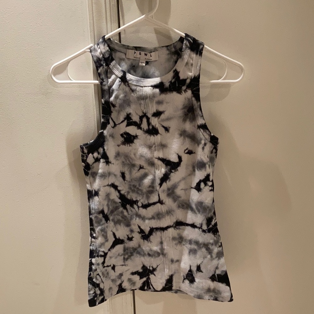 Proenza Schouler White Label Tie Dye Tank Top